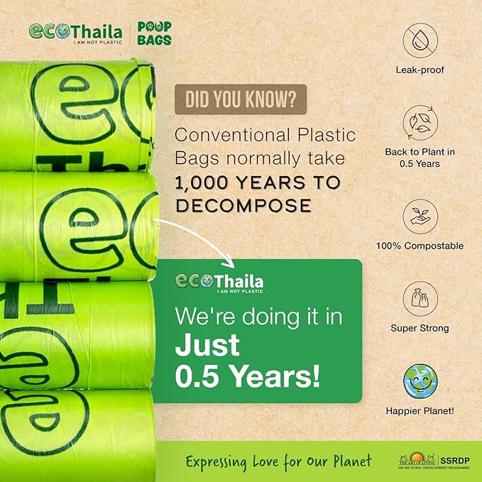 EcoThaila - Poop Bags for Dogs & Cats