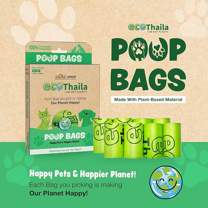 EcoThaila - Poop Bags for Dogs & Cats